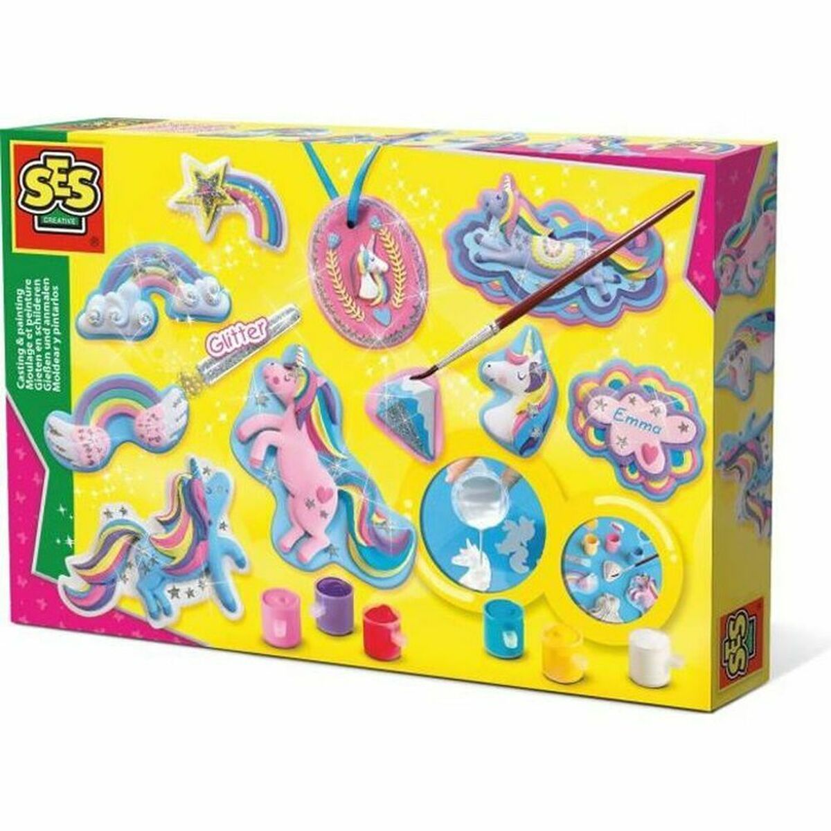 Pasta para modelar SES Creative Molding and Painting - Unicorns
