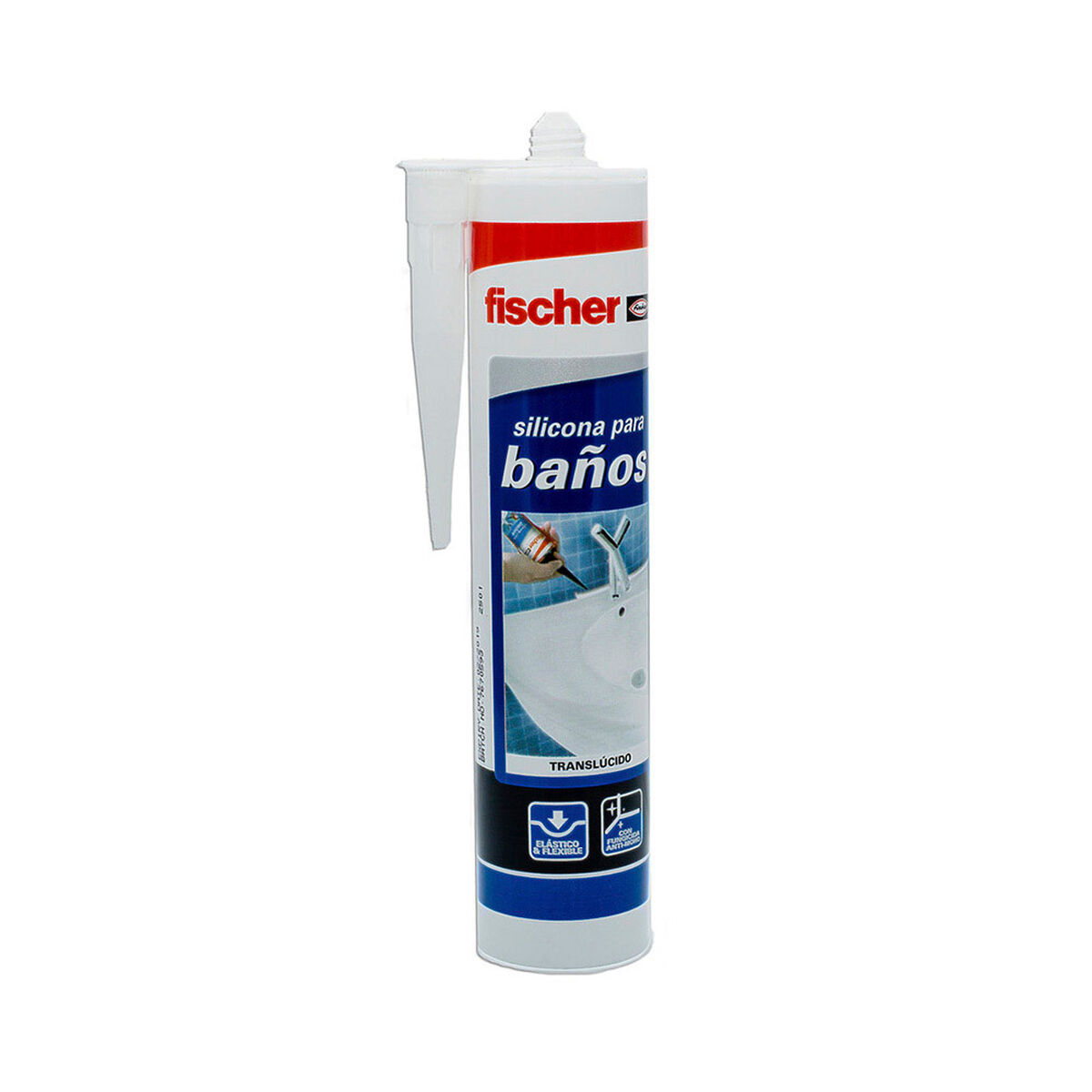 Silicone Fischer 20818 Banhos Transparente 300 ml
