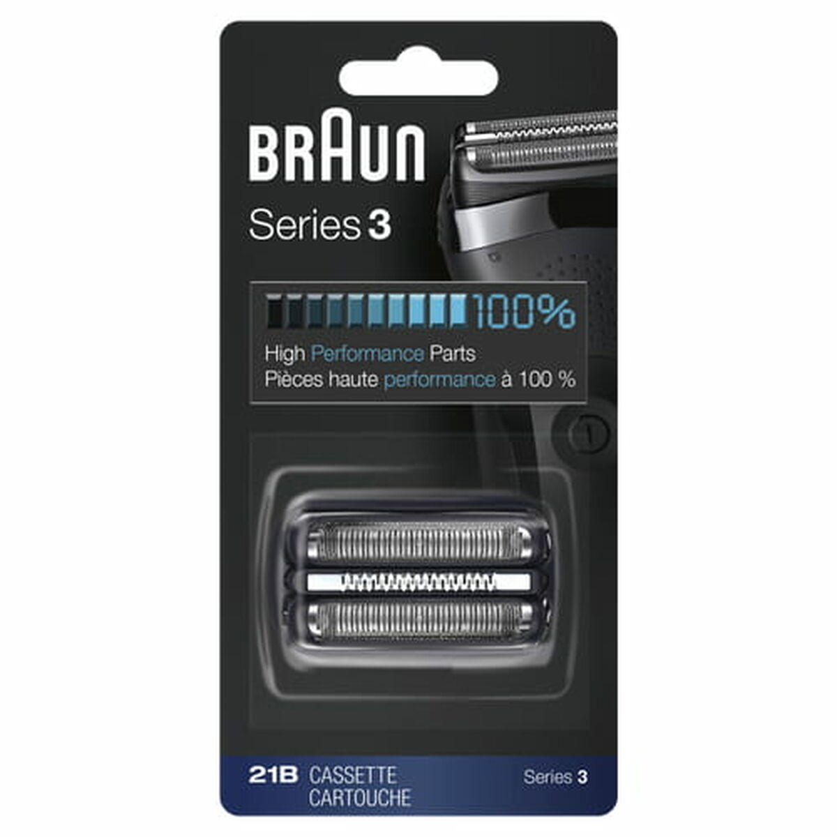 Cabeça de Substituição Braun 81686050 Prateado Preto