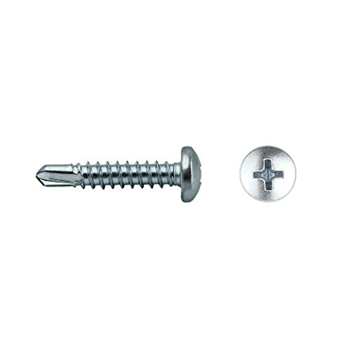 Caixa de parafusos CELO DIN 7504N Ø 4,8 mm 25 mm Phillips Zincado (250 Unidades)