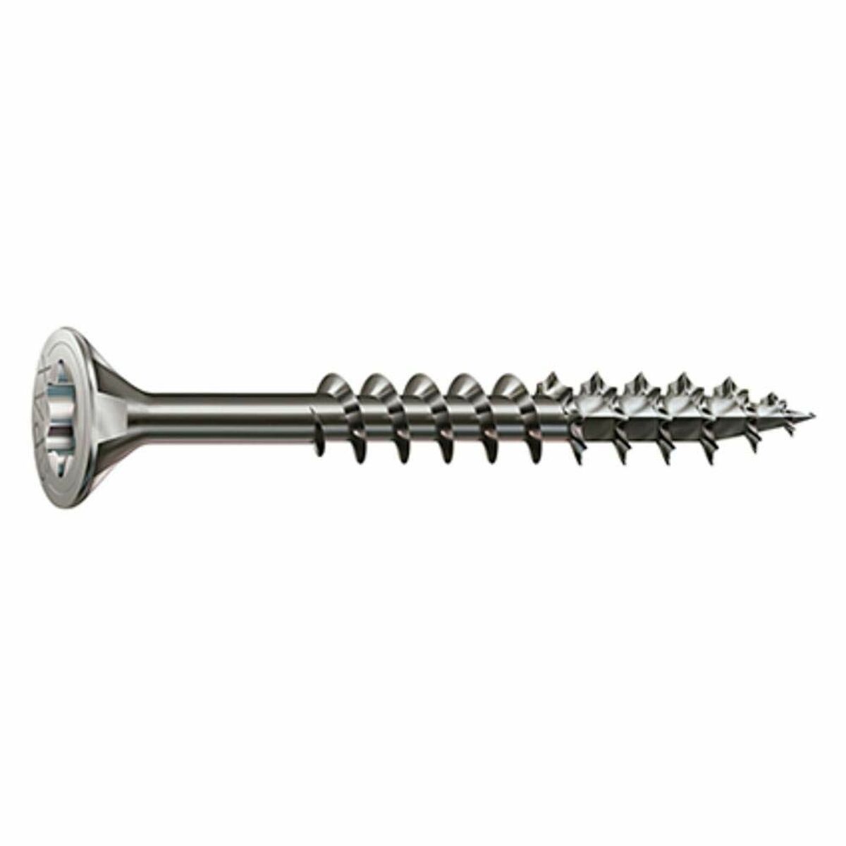Caixa de parafusos SPAX Rosca parcial 4 x 40 mm Cabeça plana (25 Unidades)