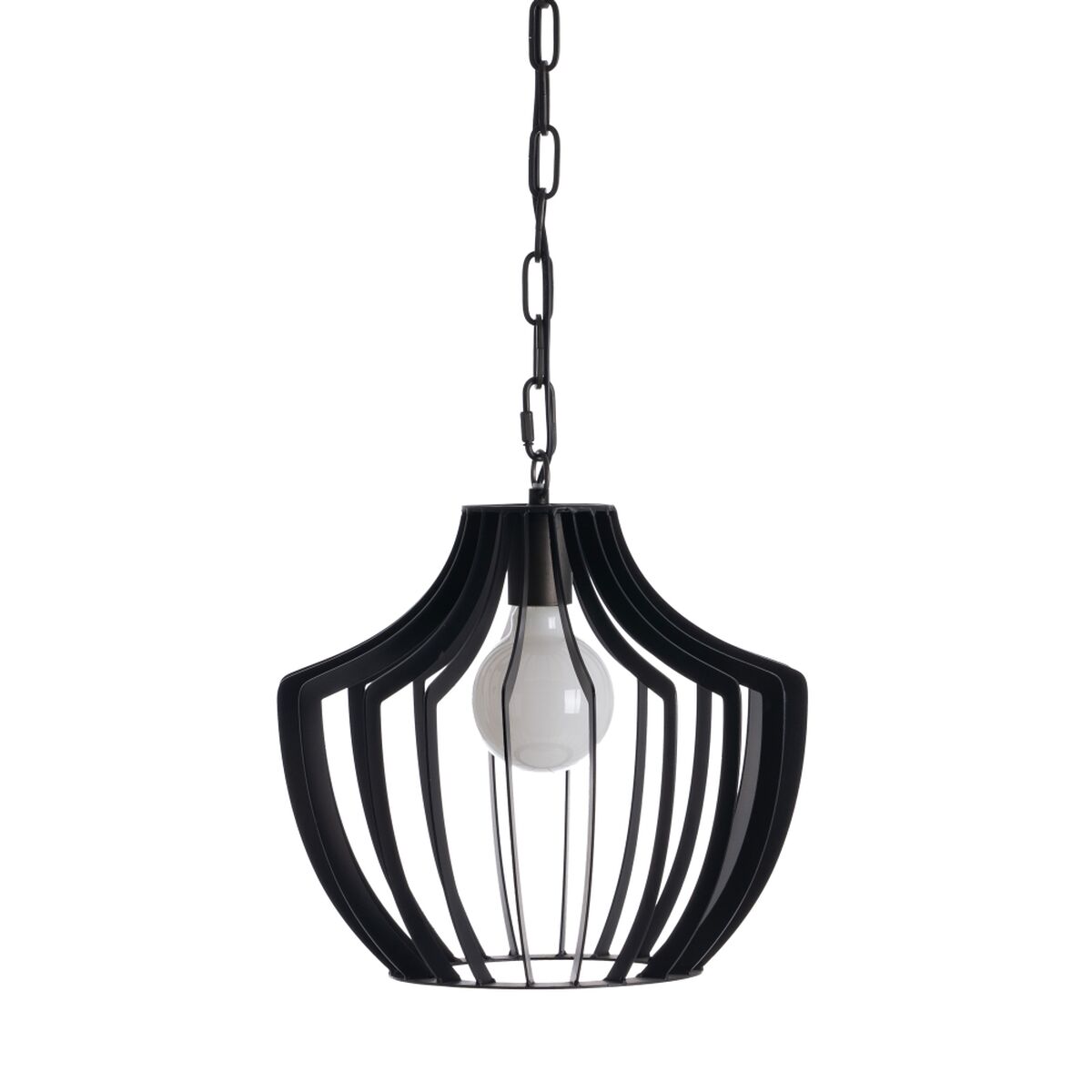 Candeeiro de teto 35 x 35 x 31 cm Preto Metal