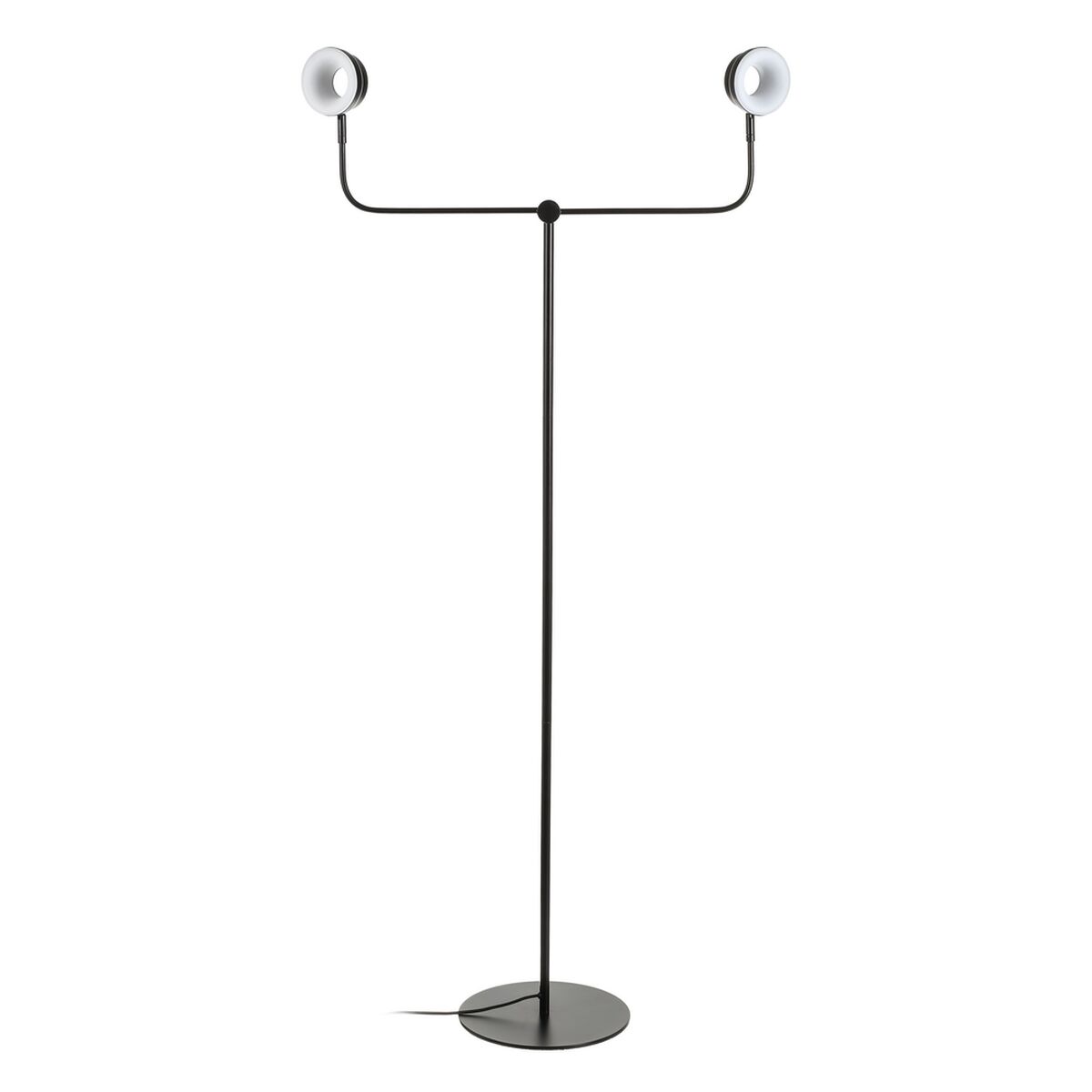 Luminária de chão 70 x 70 x 154 cm Preto Aço