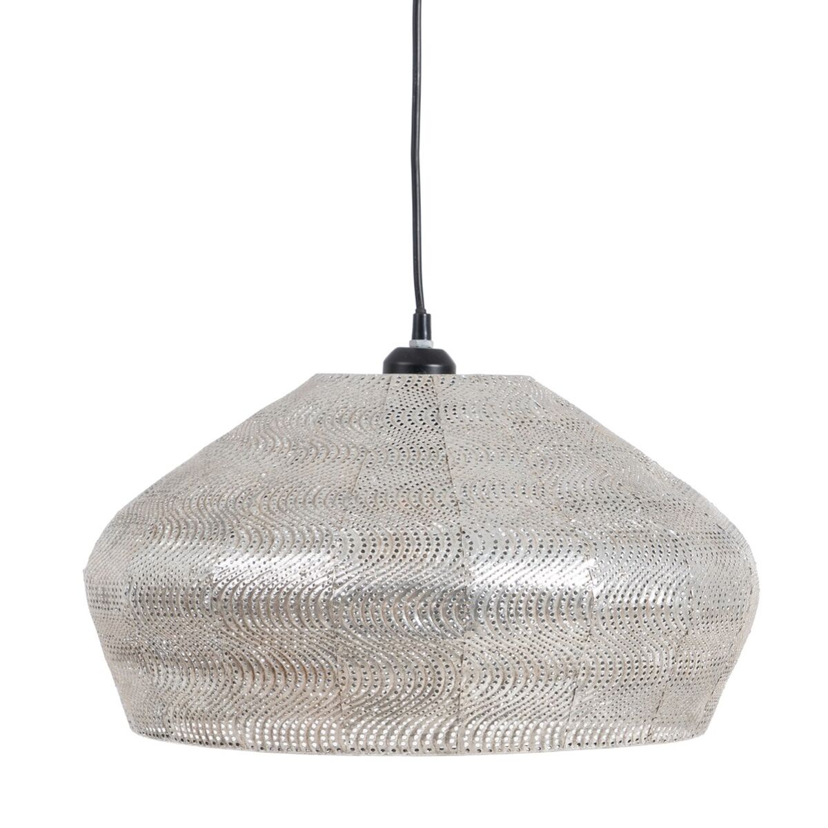 Candeeiro de teto 42 x 42 x 27,5 cm Metal Prata