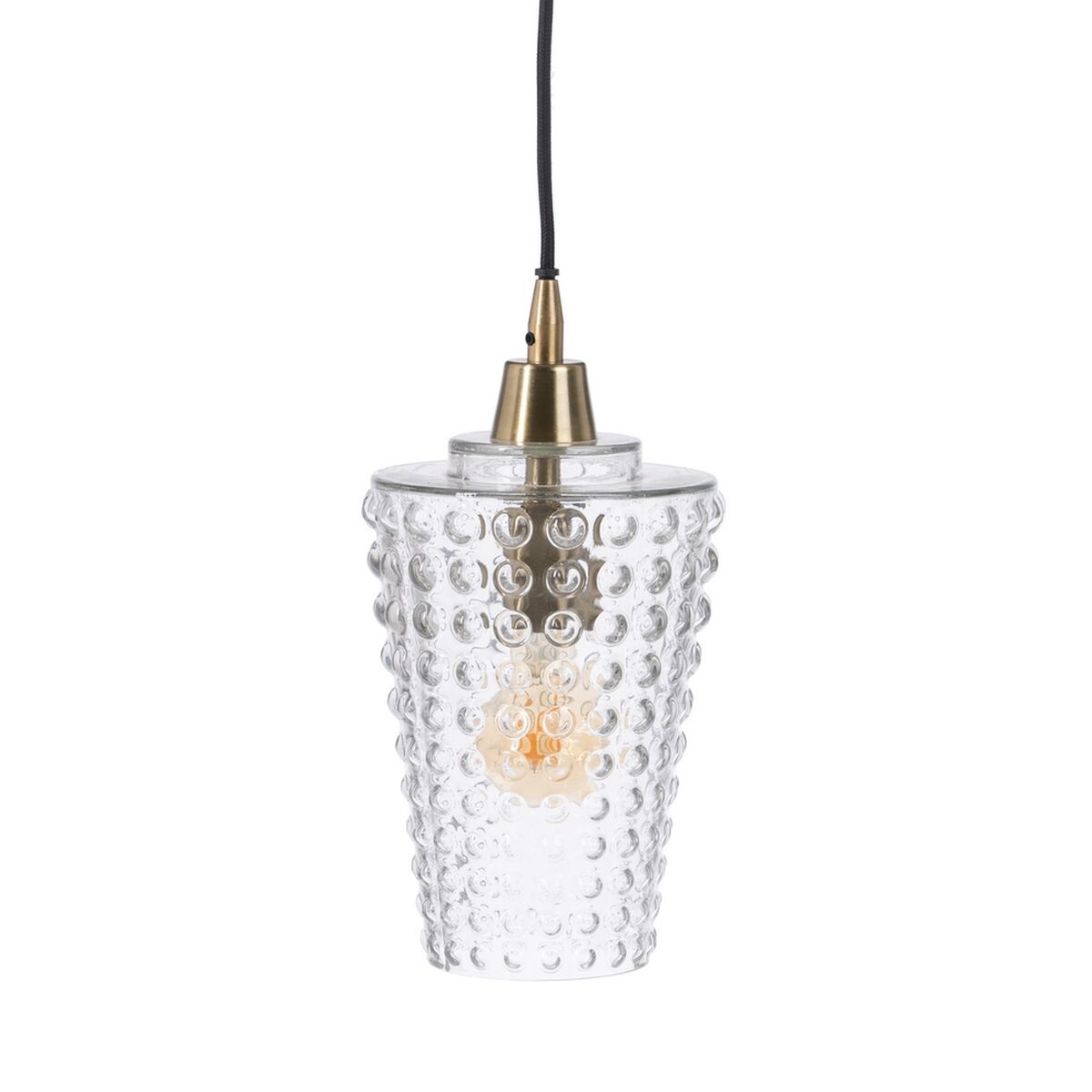 Candeeiro de teto Cristal Metal 17 x 17 x 31 cm