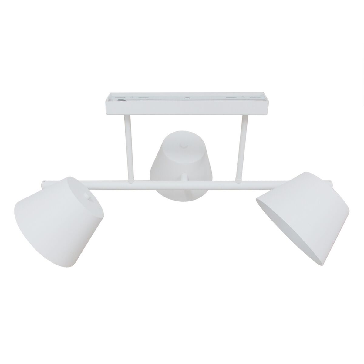Candeeiro de teto 62,5 x 38 x 27,5 cm Metal Branco Ø 10 cm