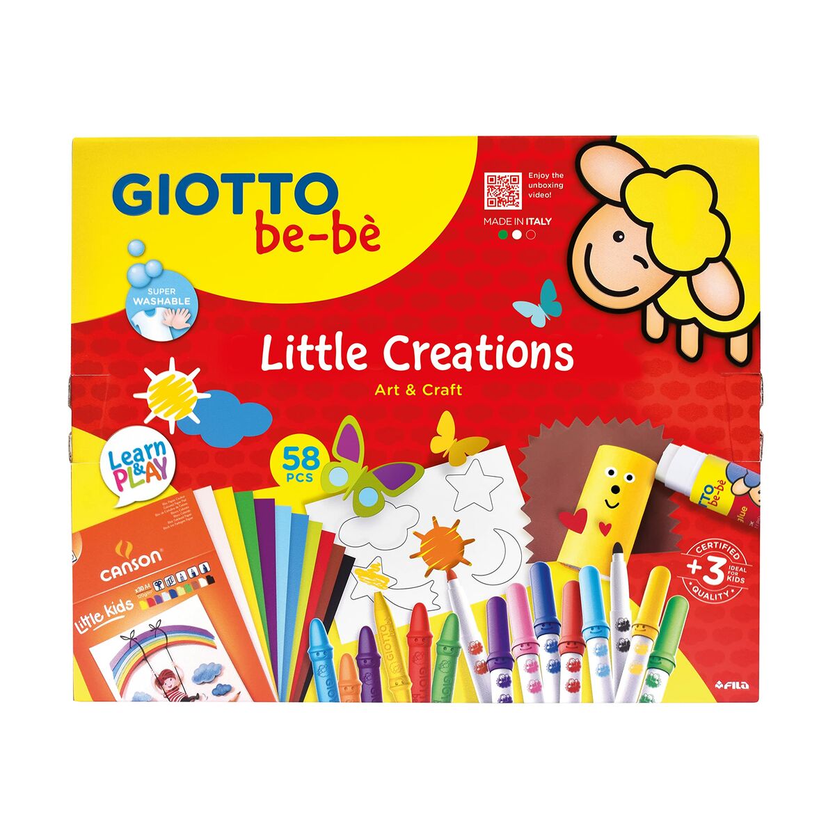 Desenhos para pintar Giotto 58 Peças