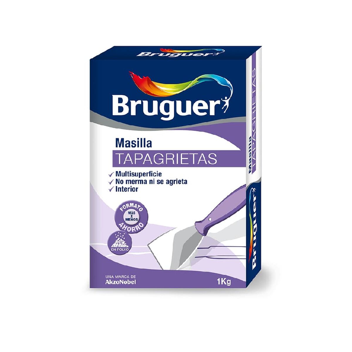 Massa de Vidraceiro Bruguer 5196384 Em pó Branco 1 kg