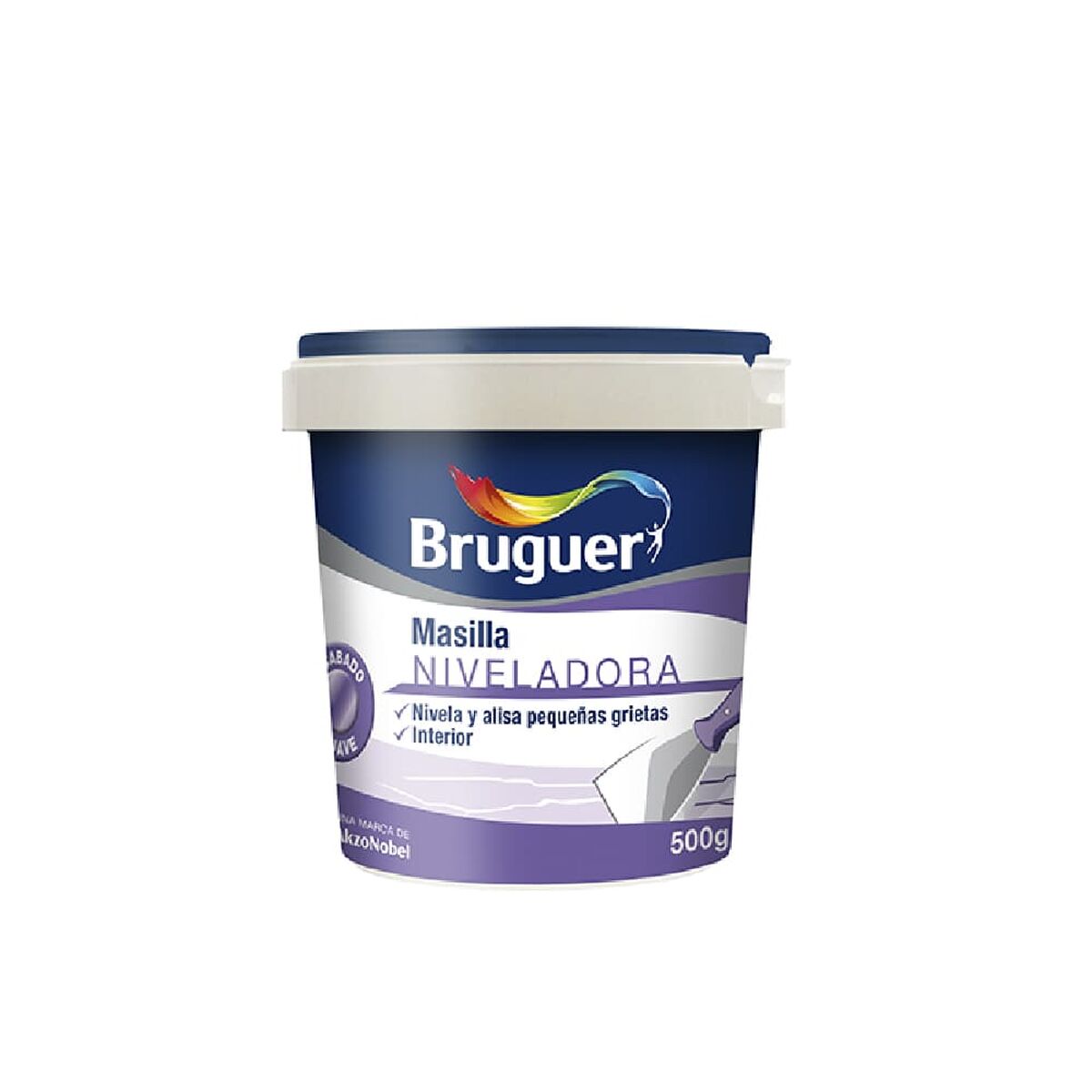 Massa de Vidraceiro Bruguer 5196382 Branco 500 g