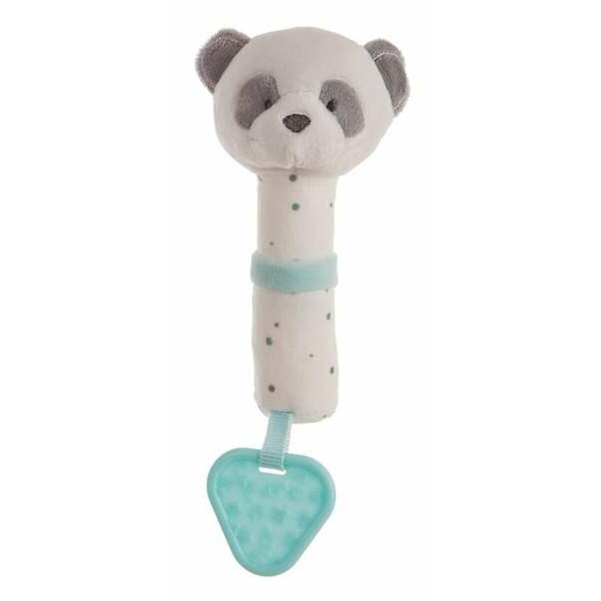 Mordedor para Bebé Urso Panda Água-marinha 20cm
