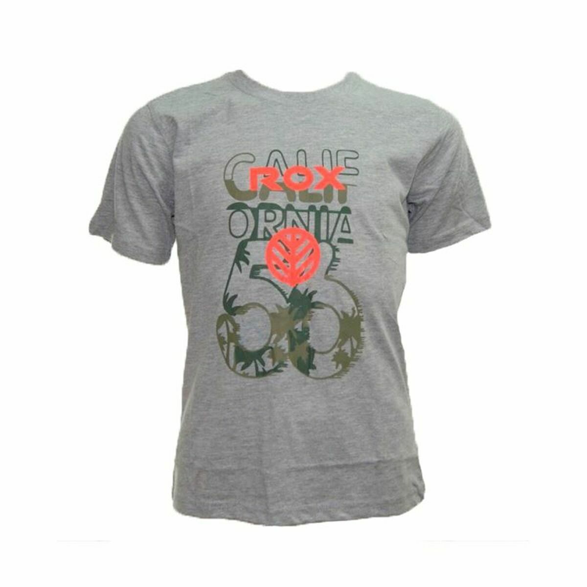 Camisola de Manga Curta Rox California 56 Cinzento claro