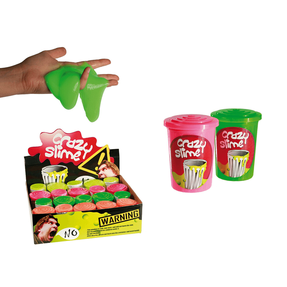 Slime Multicolor 20 Peças