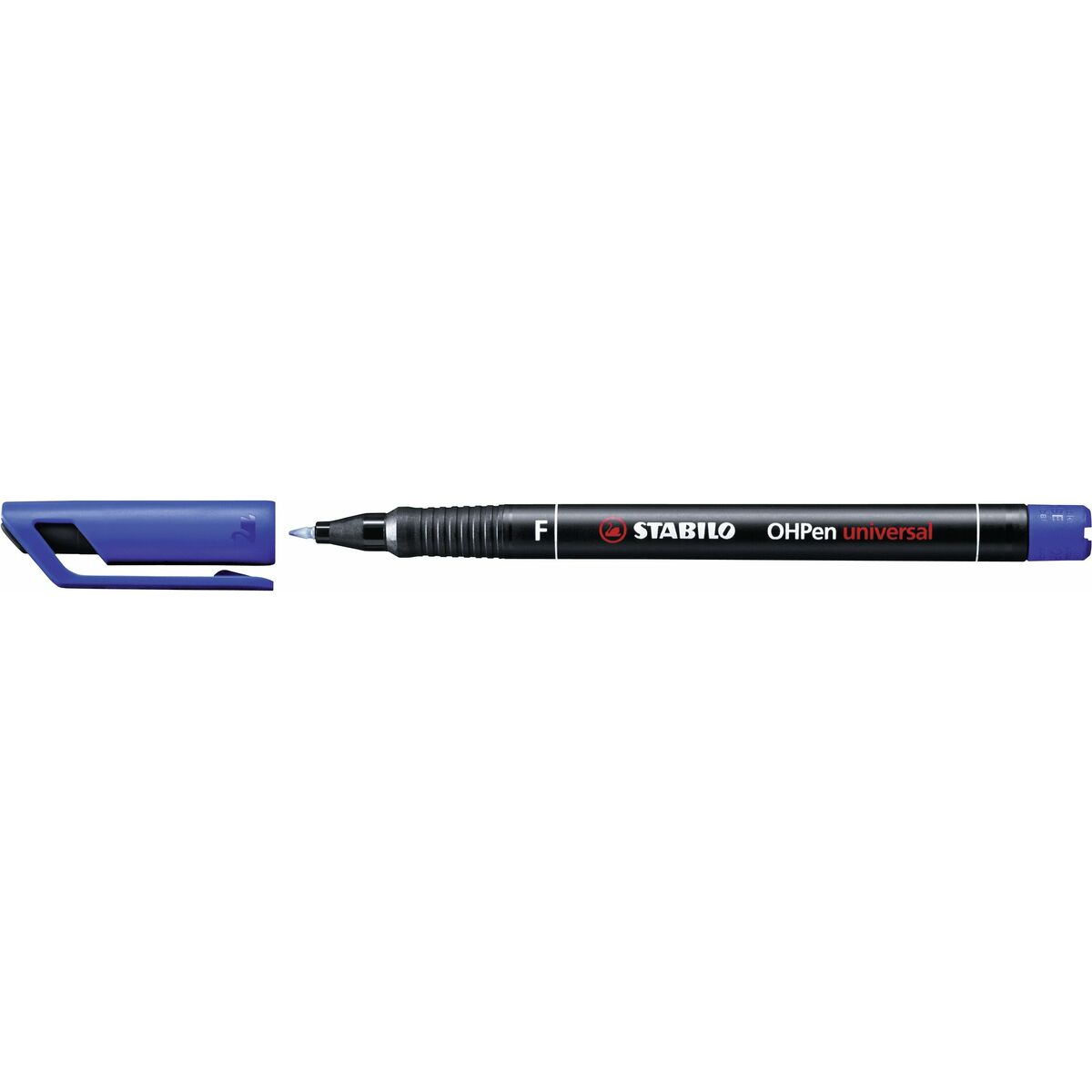 Rotulador permanente Stabilo OHPen Azul 10 Peças