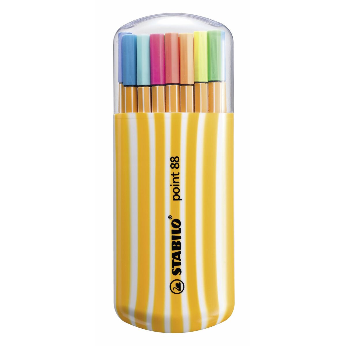 Conjunto de Canetas de Feltro Stabilo Point 88 20 Peças Multicolor