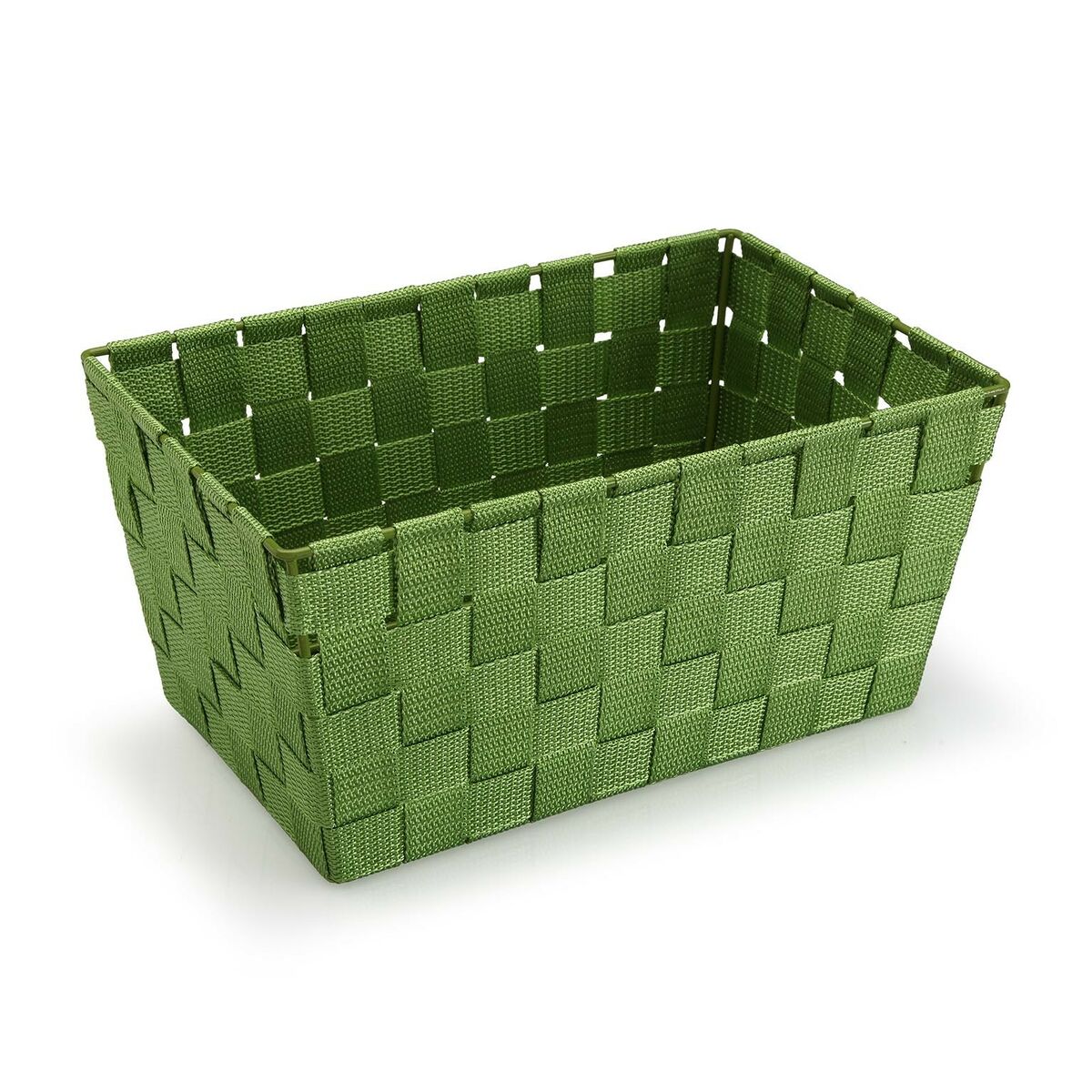Cesta Multiusos Versa 20 x 15 x 30 cm Verde-escuro Grande