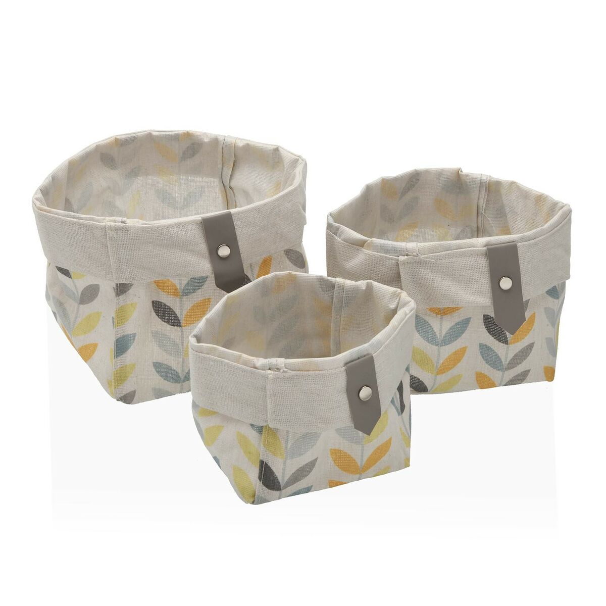 Conjunto de Cestas Versa Erin 14 x 14 x 14 cm Quadrado