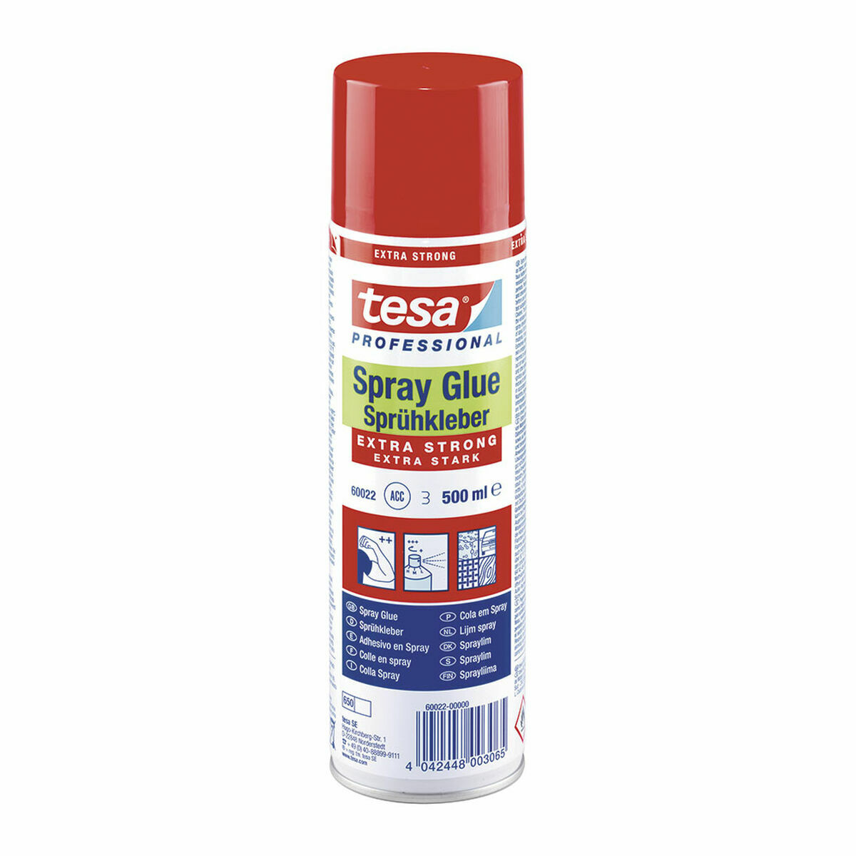 Adesivo em spray TESA Extraforte 1 Peça 500 ml