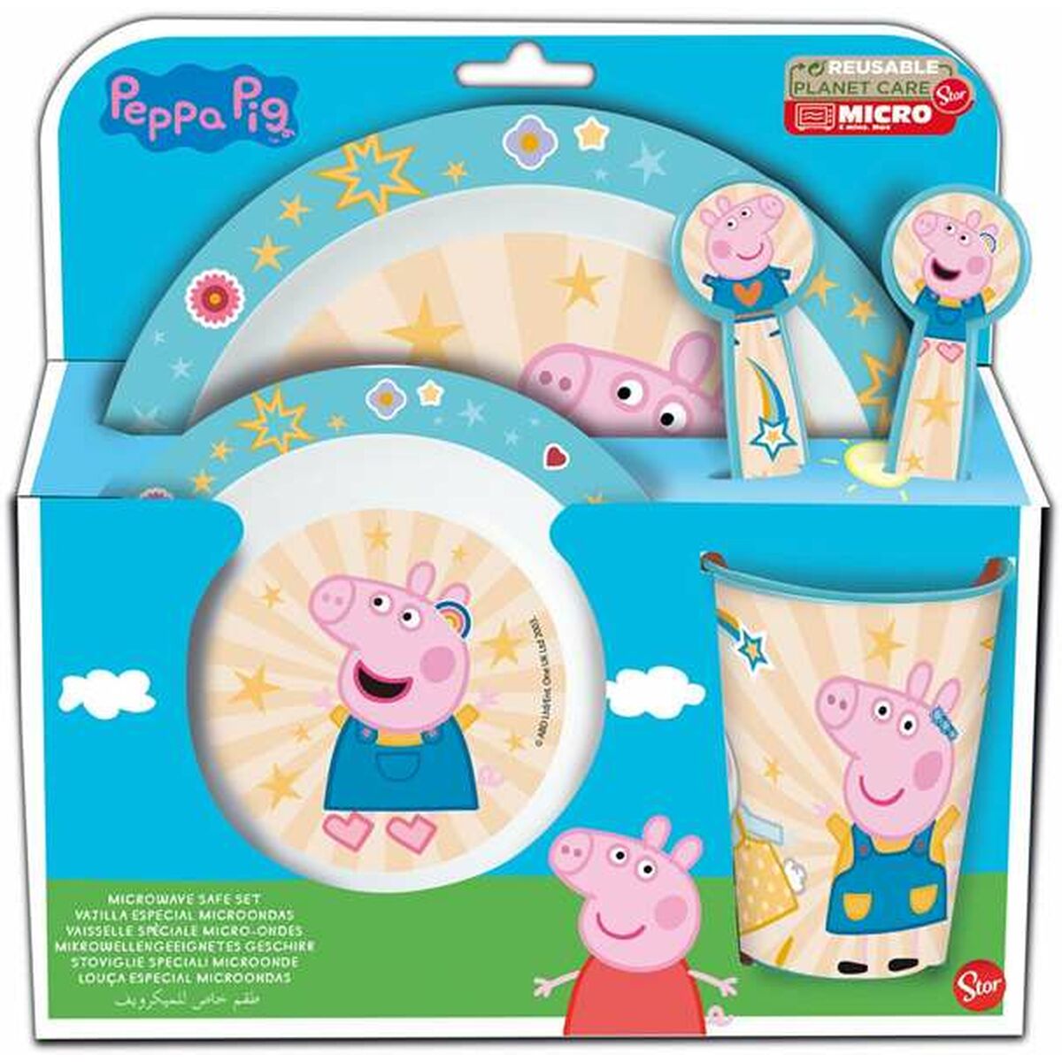 Conjunto de piquenique Peppa Pig Core Infantil
