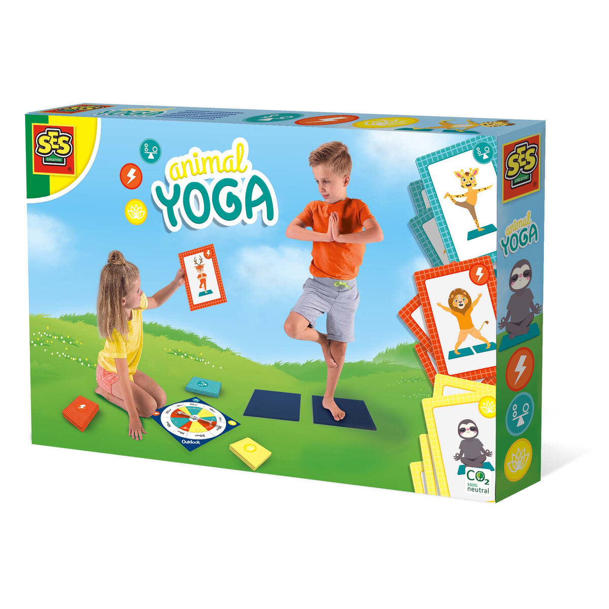 Jogo de habilidade SES Creative Animal Yoga