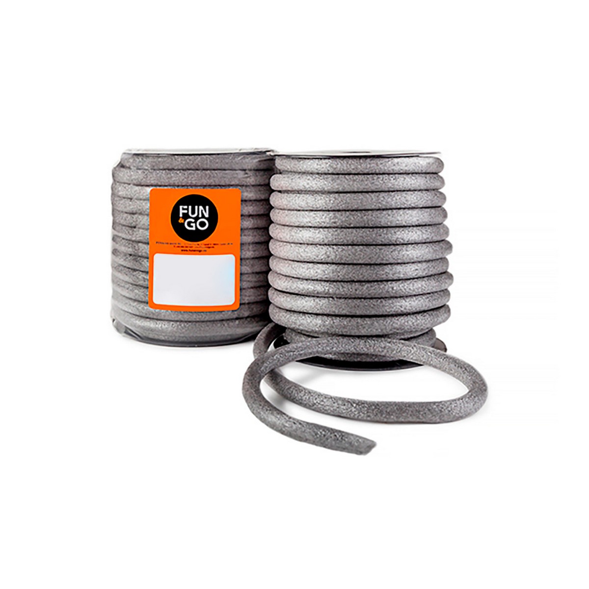 Selador Fun&Go bdht0-22270 Juntas Ø 25 mm x 10 m Cinzento