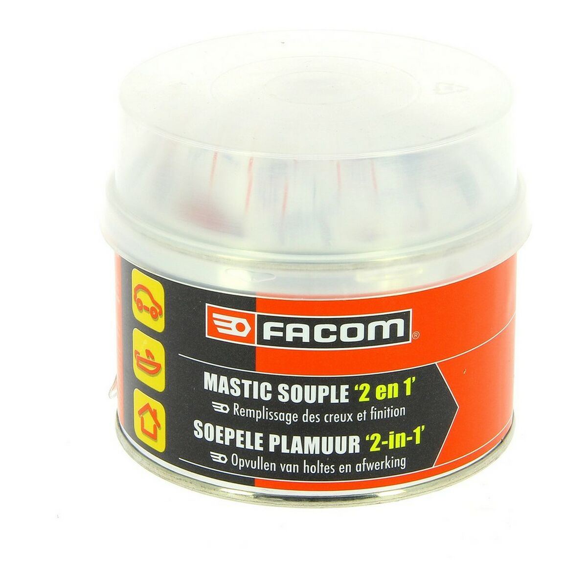 Massa de Vidraceiro Facom 006056 Bege 500 g