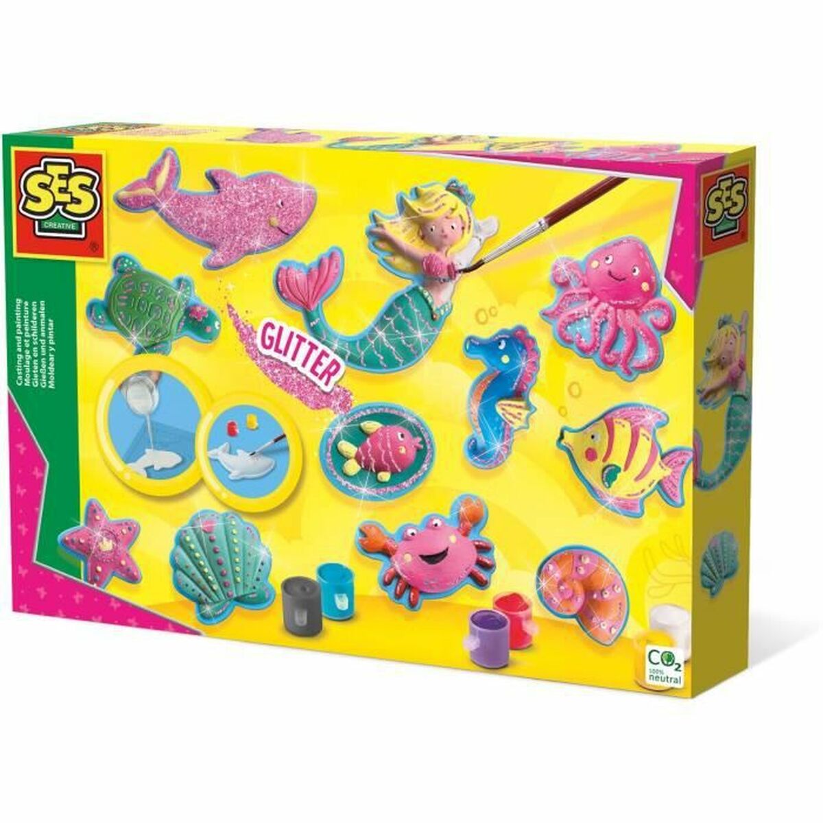 Pasta para modelar SES Creative Conjunto para moldar Oceano