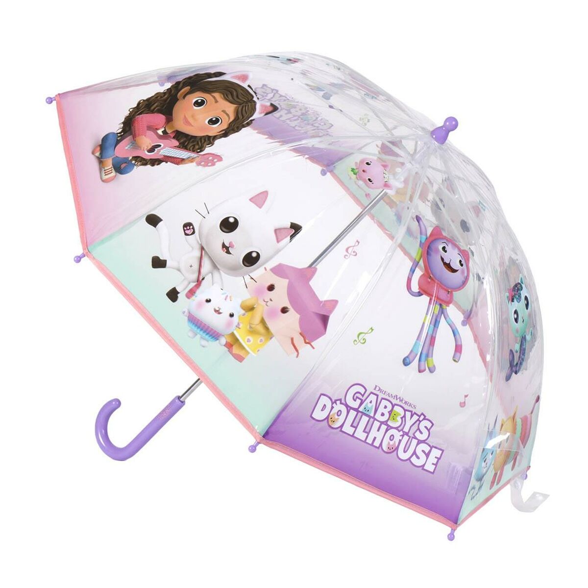 Guarda-Chuva Gabby's Dollhouse Ø 71 cm Lilás