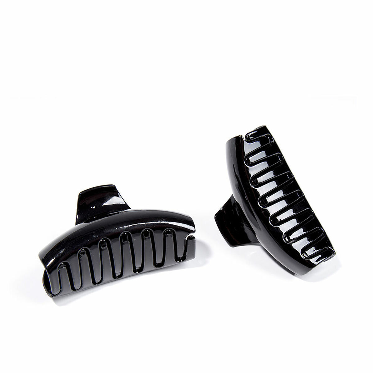 Pinças para o Cabelo Inca Pinza Grande Preto 2 Unidades