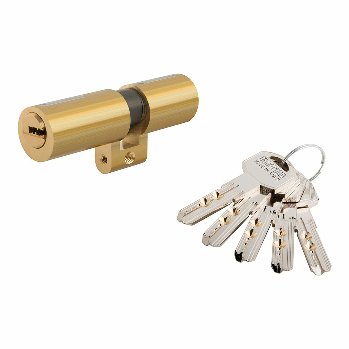 Cilindro de segurança MCM SP 33-43 Suíço Latão