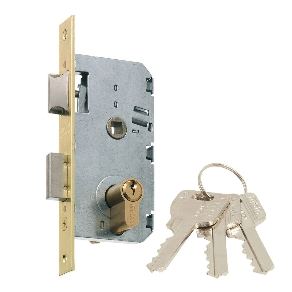Fechadura de embutir MCM 2501-235AN311 Monopunto