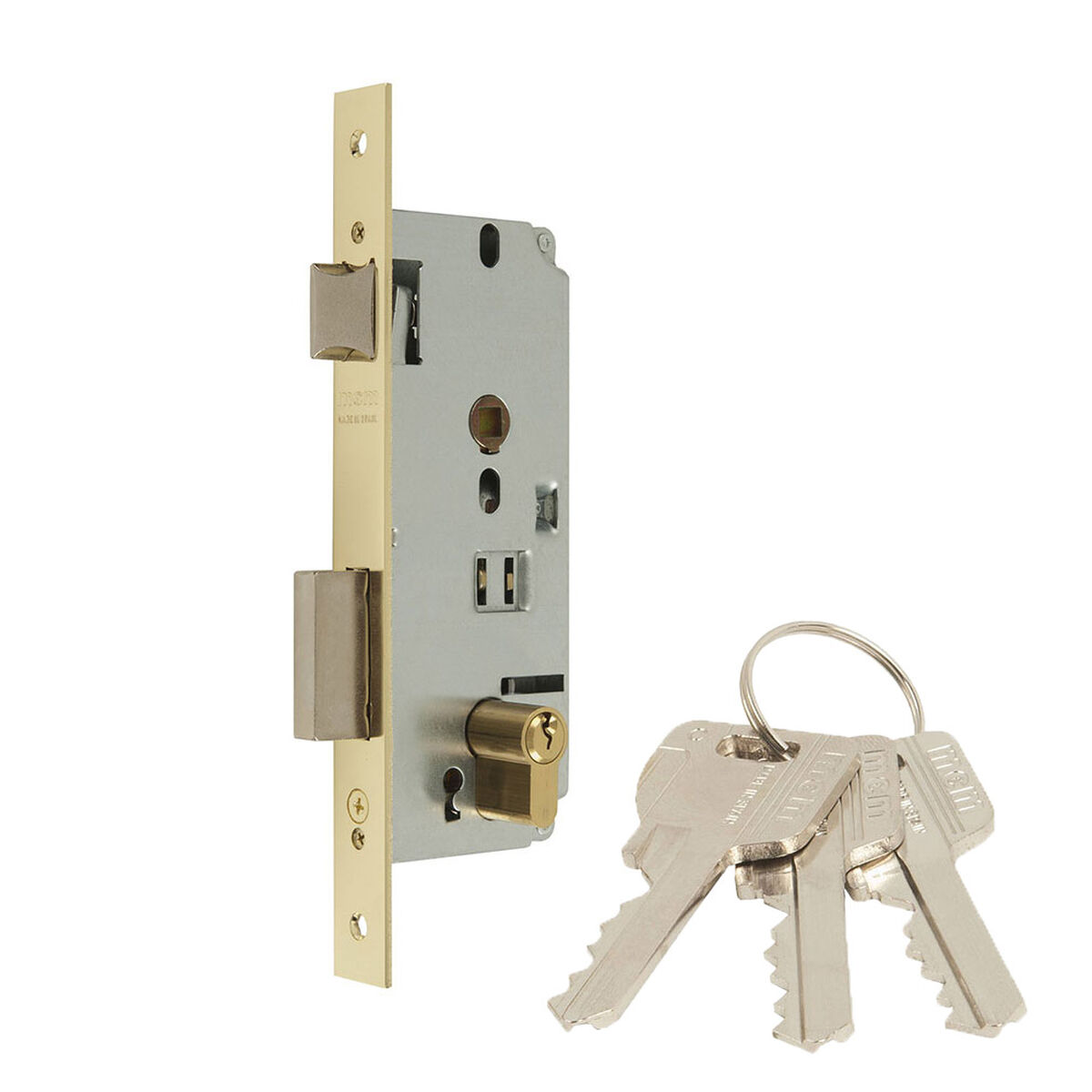 Fechadura de embutir MCM 1601-260 Monopunto