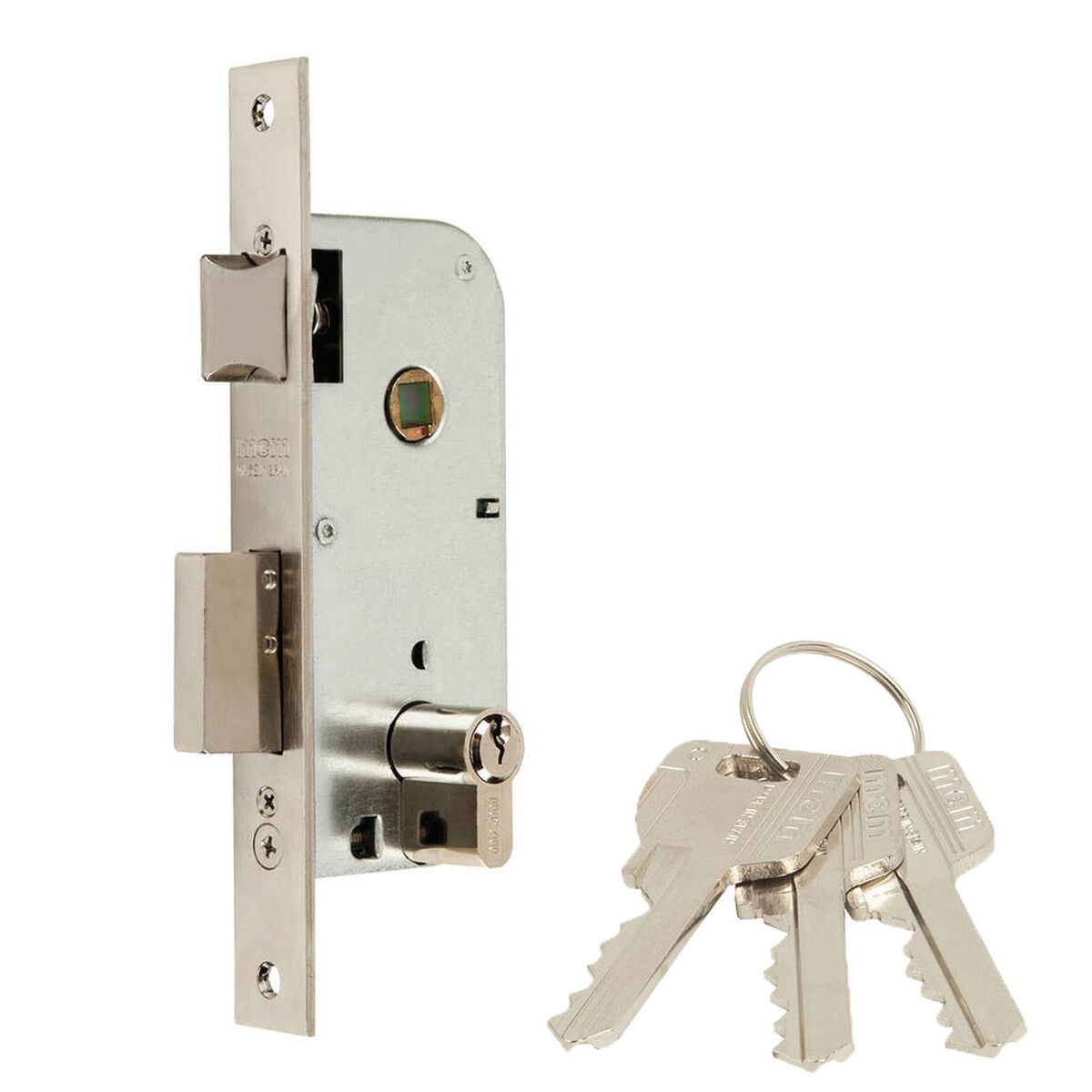 Fechadura de embutir MCM 1301-145A311 Monopunto