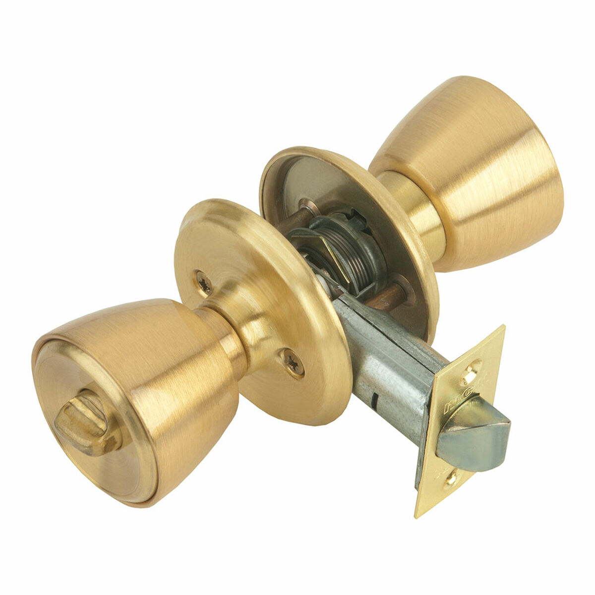Fechadura com botão MCM 509b-3-3-70 Aldraba para porta