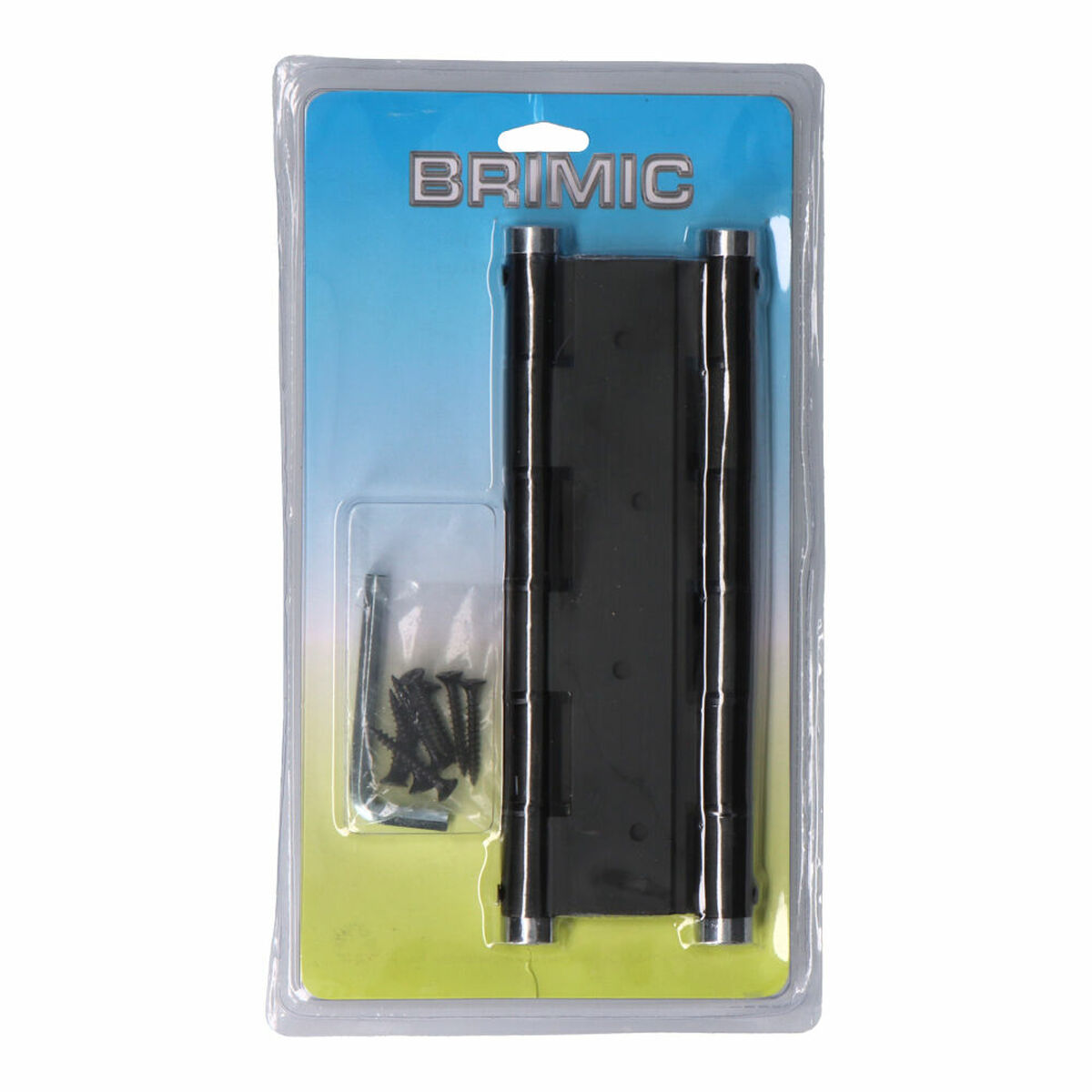 Dobradiça Micel BS10 M57002 Preto Alumínio 180 x 33 mm Dupla ação