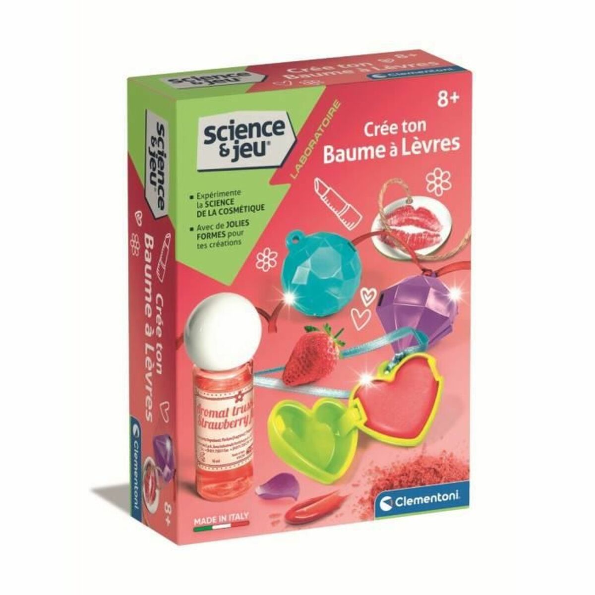 Jogo de Ciência Clementoni Lip Balms Conjunto de fabrico de sabão