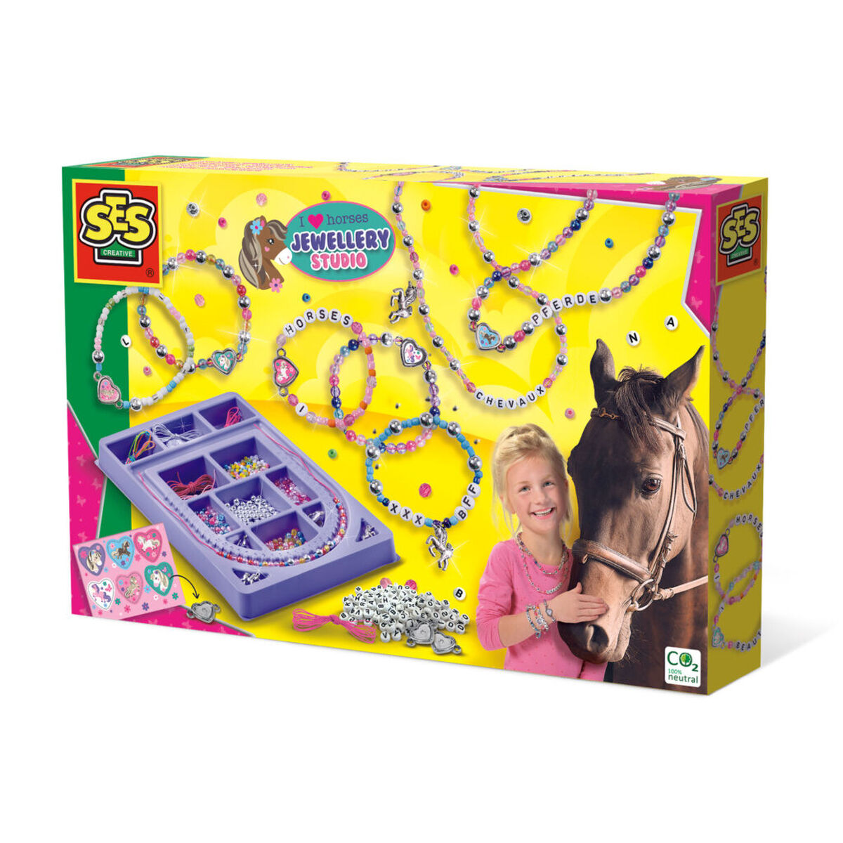 Jogo de Trabalhos Manuais SES Creative I Love Horses