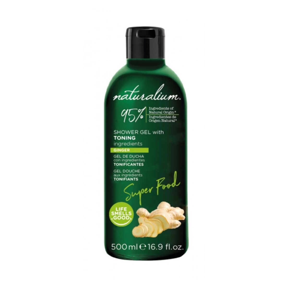 Gel de duche Naturalium Gengibre 500 ml