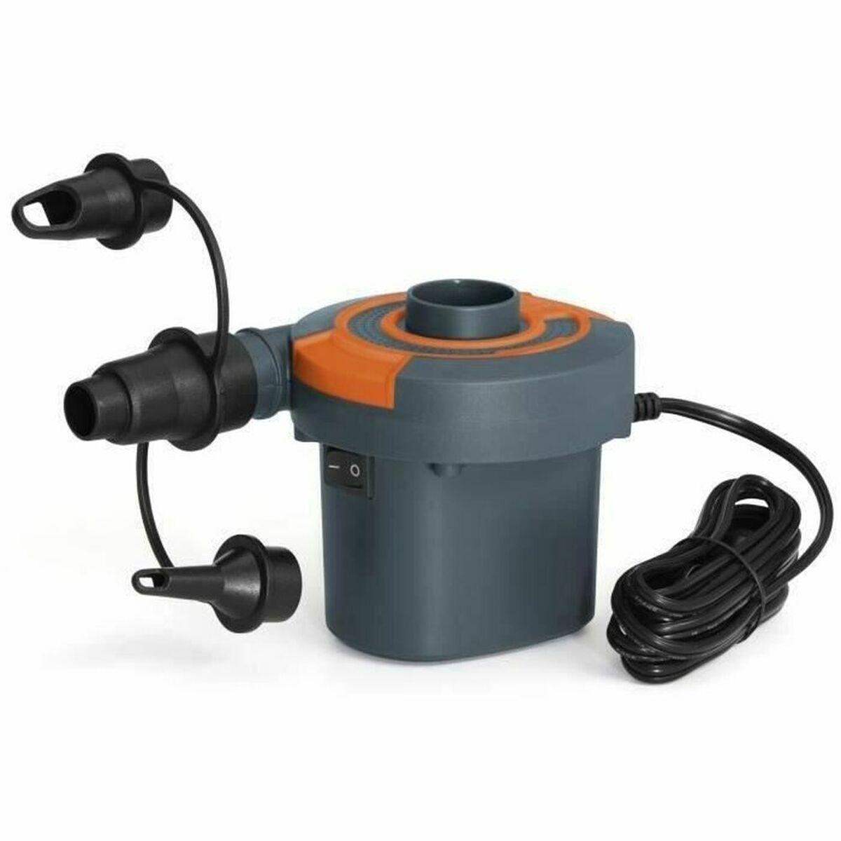 Bestway Inflador Elétrico 490 Litros/Minuto para Enchufar e Acampar 62142