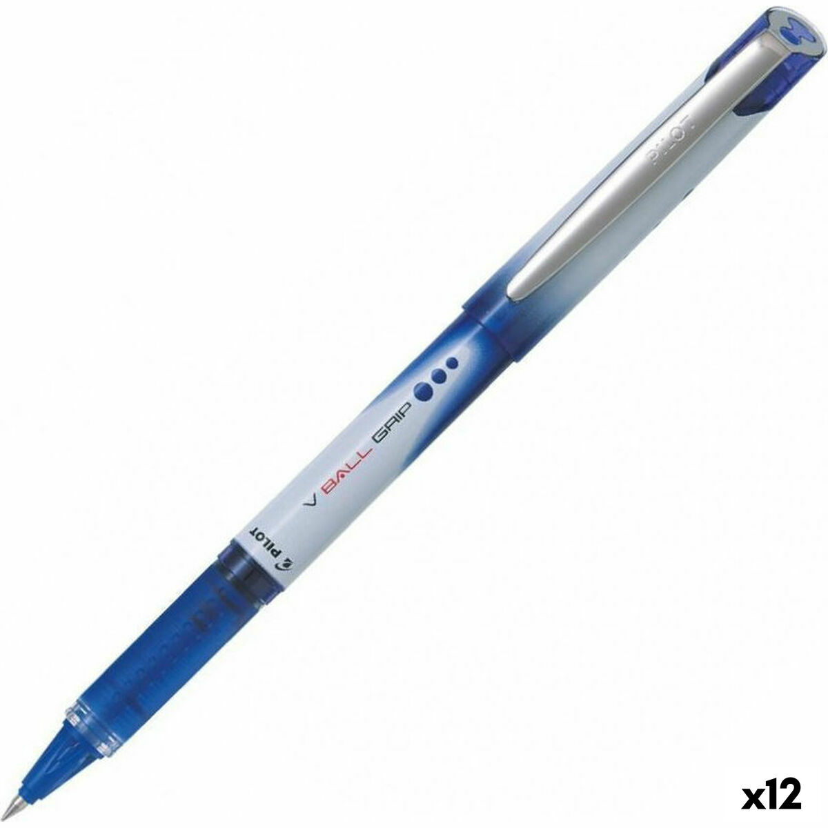 Caneta Roller Pilot V Ball Grip 0,5 mm Azul (12 Unidades)