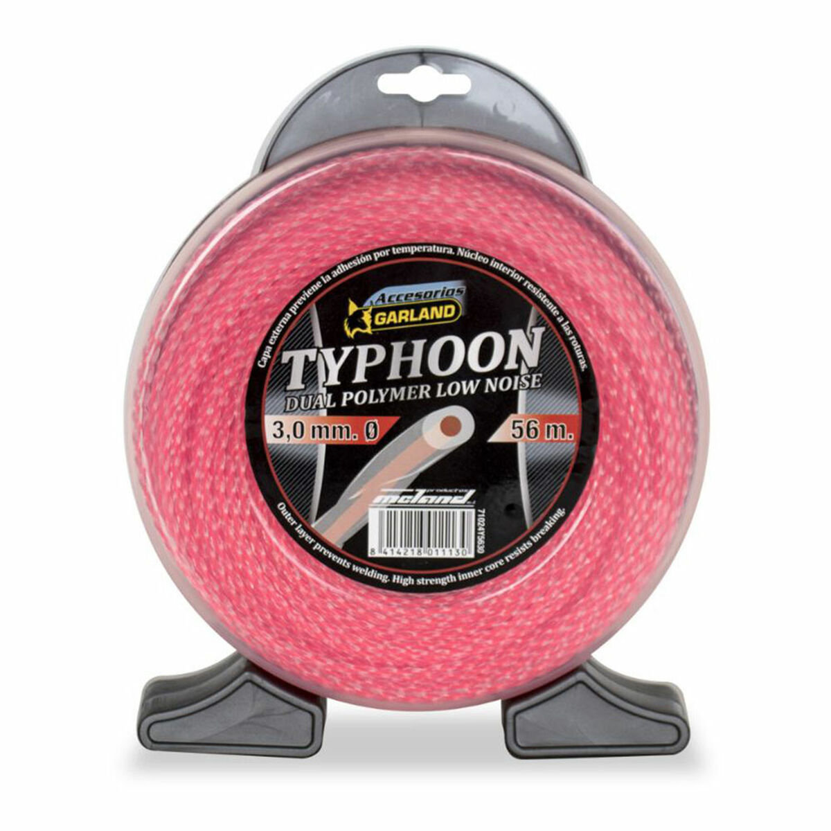 Fio para corte Garland Typhoon 71024Y5630 56 m 3 mm dupla camada