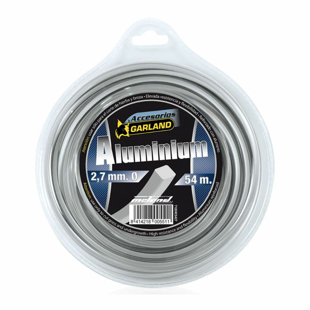 Fio para corte Garland C 71024C5427 Alumínio 54 m 2,7 mm