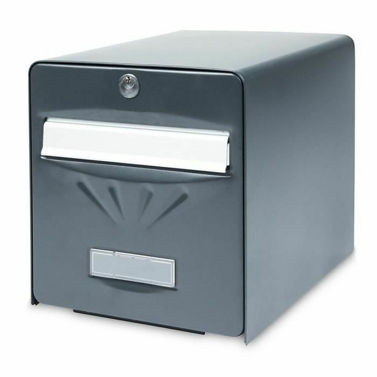 Caixa de correio Burg-Wachter Cinzento Aço inoxidável Aço Galvanizado 36,5 x 28 x 31 cm