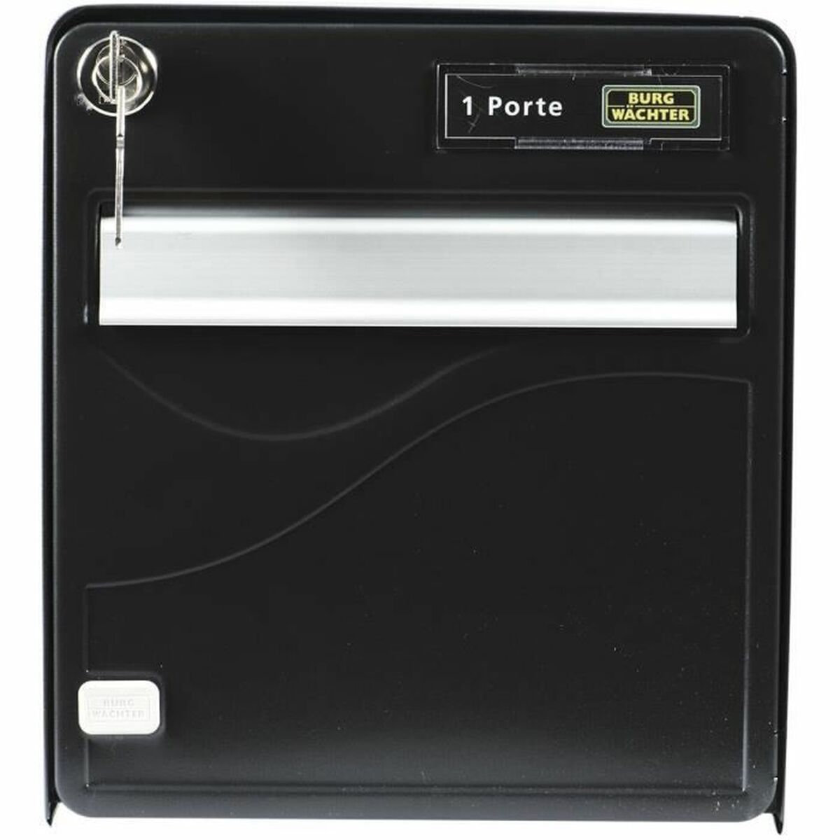 Caixa de correio Burg-Wachter 36,5 x 28 x 31 cm Preto Plástico