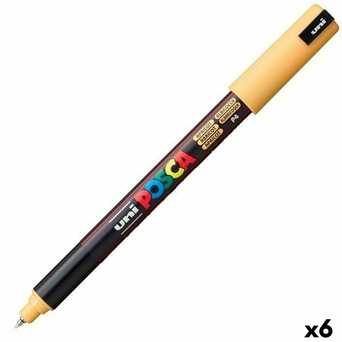 Marcador POSCA PC-1MR Alperce (6 Unidades)