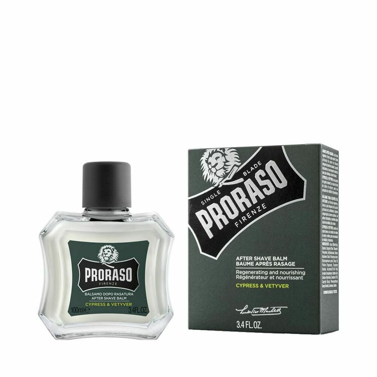 Bálsamo pós barba Proraso Cypress & Vetyver Cypress & Vetyver 100 ml