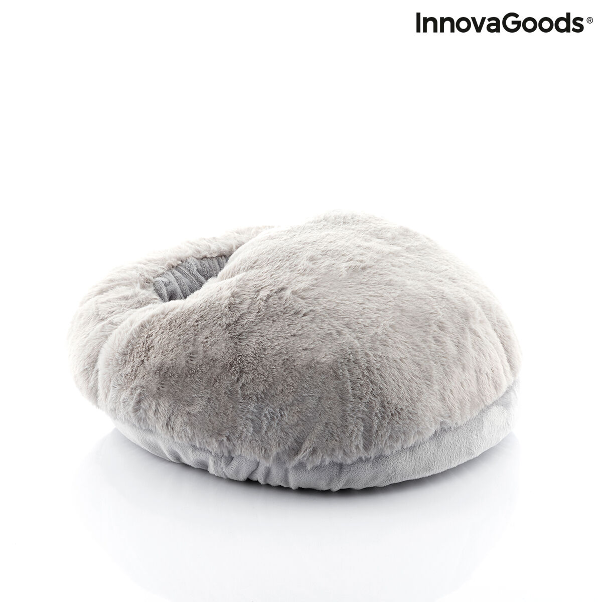 InnovaGoods Aquecedor de pés elétrico unissex com design ergonómico e portátil, 3 níveis de temperatura ajustáveis