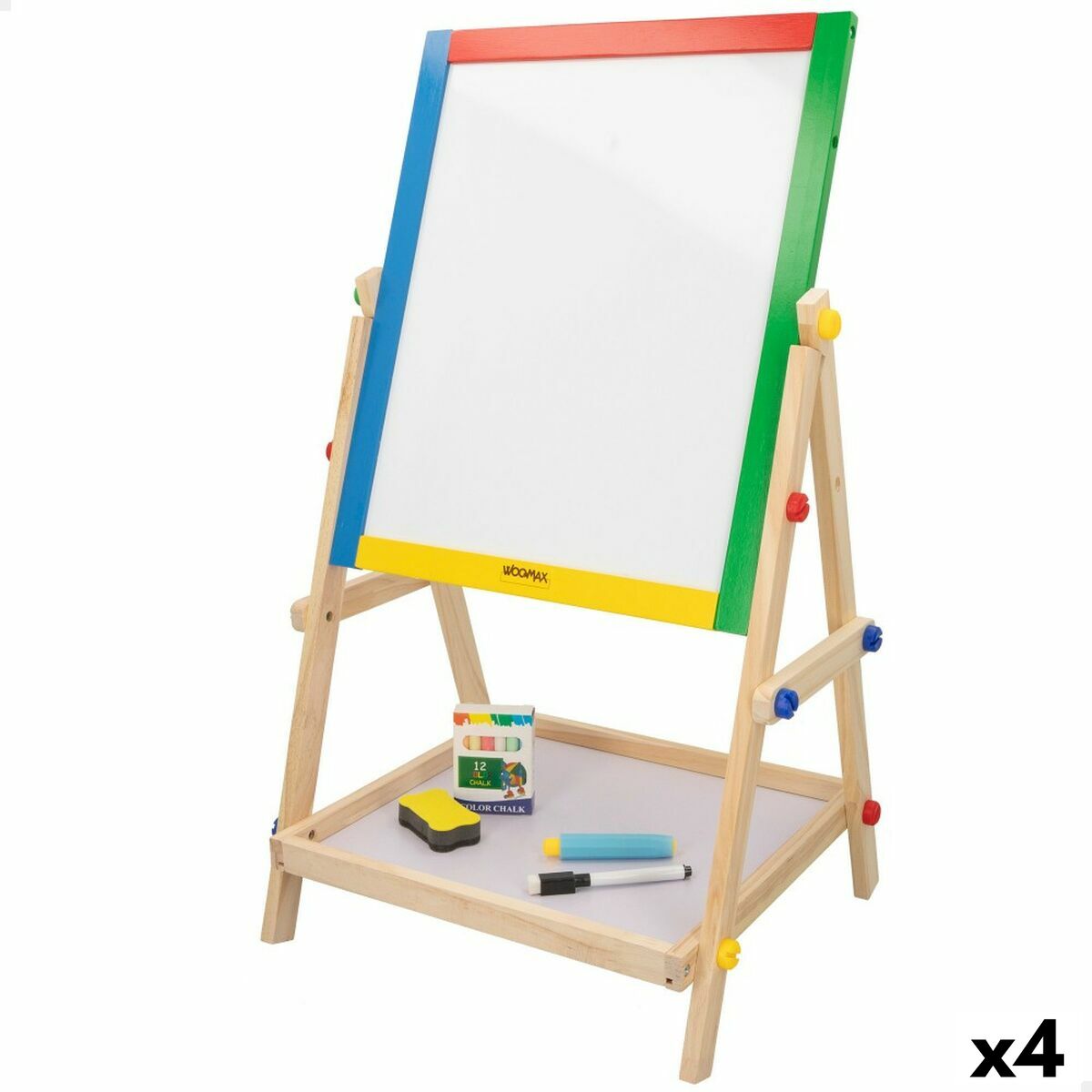 Quadro 2 em 1 Woomax 5 Peças 37,5 x 65 x 30,5 cm 4 Unidades