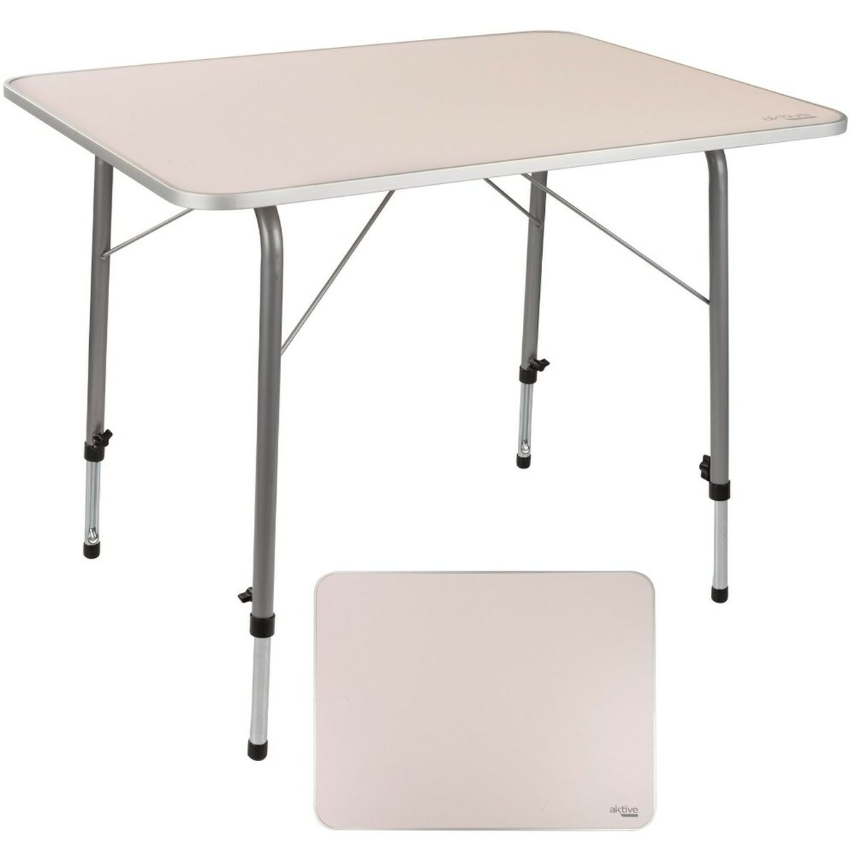 Mesa Aktive Dobrável Para campismo 80 x 69 x 60 cm