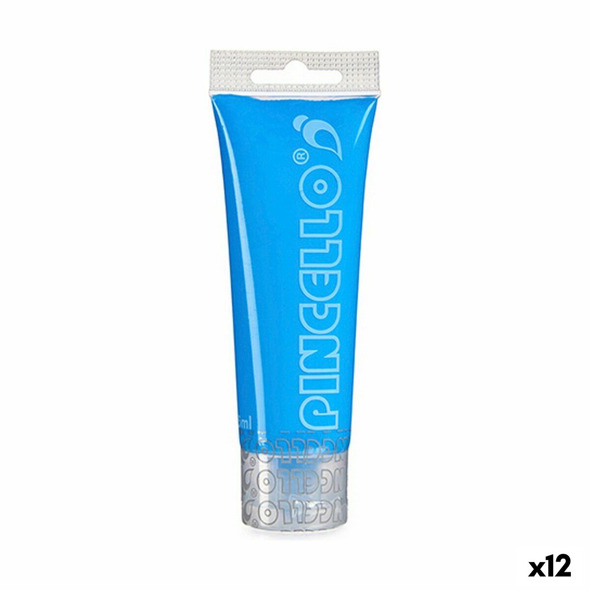 Tinta acrílica Pincello Neon Azul 75 ml (12 Unidades)