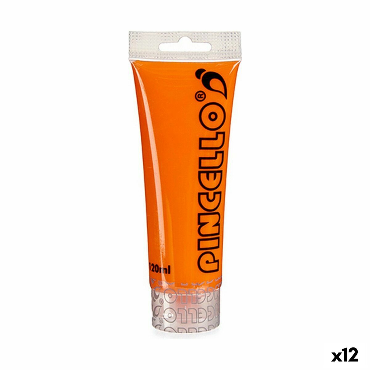 Tinta acrílica Pincello Laranja 120 ml (12 Unidades)